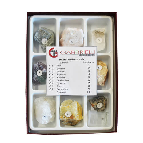 Gabbrielli意大利MOHS铅笔和矿石